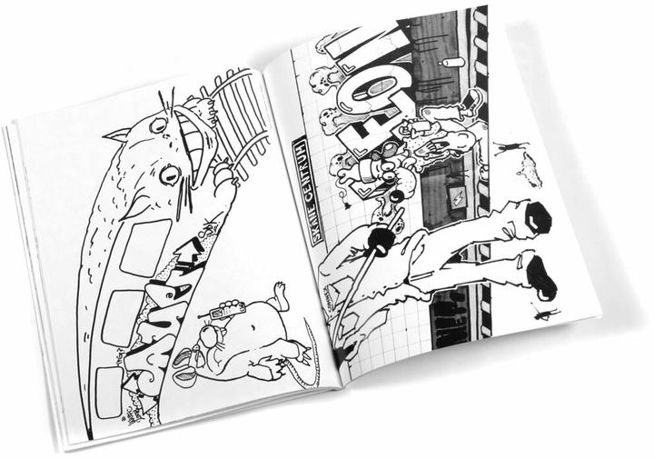 Produktbild Graffiti Coloring Book (Englisch, Dokument Press, 2008)