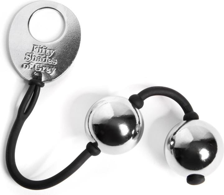 Fifty Shades of Grey Inner Goddess Silver Pleasure Balls