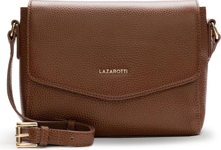 Lazarotti Bologna Leather Umhängetasche Leder 22 cm