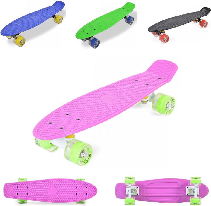Produktbild Byox Kinder Skateboard Spice LED 22 Zoll (22.05")