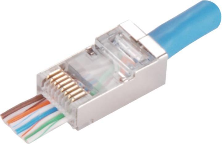 Actual product image Alantec Wtyk przelotowy RJ45 STP kat.6 (100szt.)