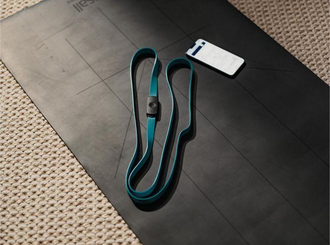 Produktbild Straffr Das intelligente Fitness Band, Türkis, Medium (0.22 m, Mittel)