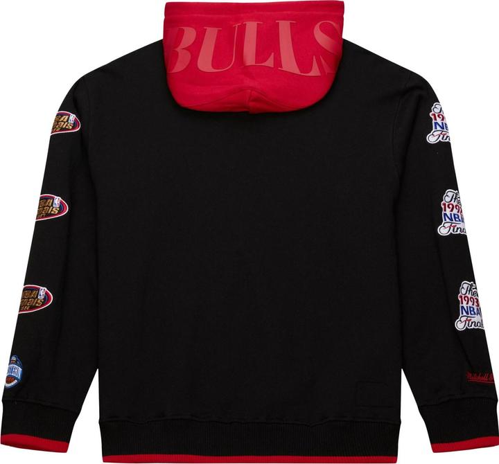 Immagine prodotto Mitchell & Ness Felpa con cappuccio in pile - ORIGINS Chicago Bulls - M (M)
