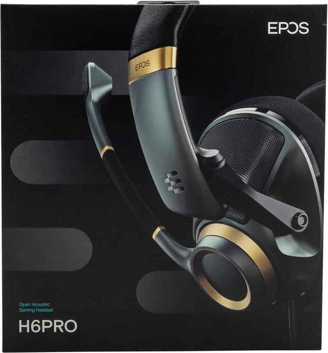 Productafbeelding EPOS H6PRO Open Akoestische Gaming Headset, groen (Bedraad)