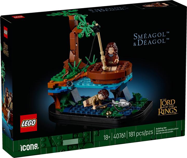 Image du produit LEGO Le Seigneur des Anneaux : Sméagol & Déagol (40761, LEGO DC)