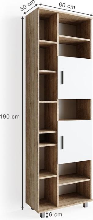 Produktbild Vicco Ilias (60 x 30 x 190 cm)