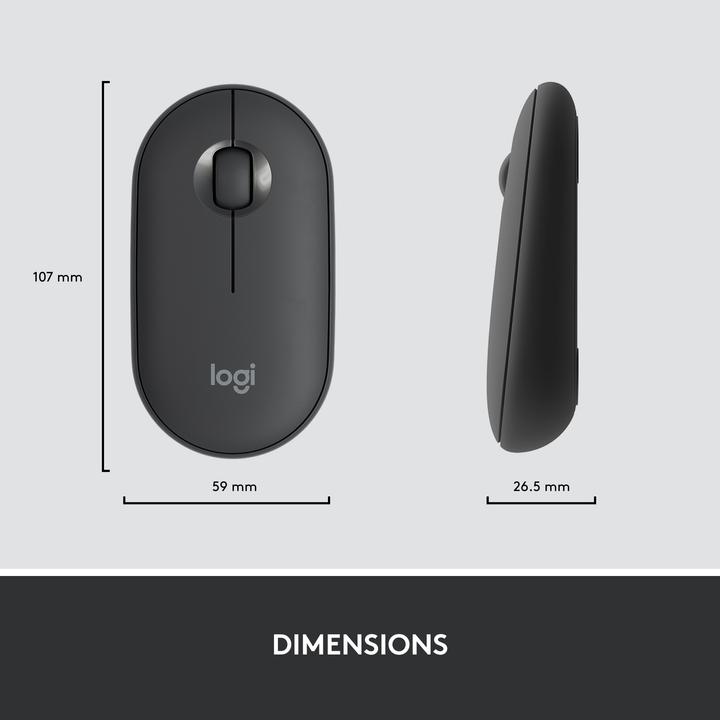 Actual product image Logitech MK470 Combo (CH, Wireless, Docking)