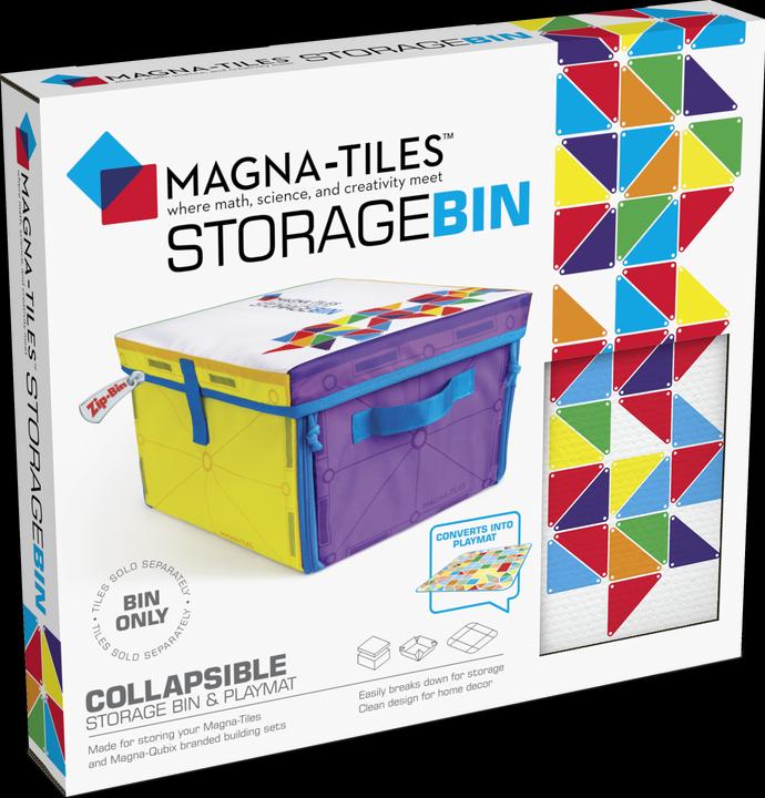 Magna-Tiles Aufbewahrungsbox & interaktive Spielmatte