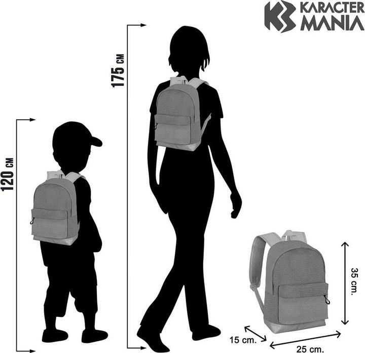 Immagine prodotto Karactermania Naruto Shippuden HS Zaino del fan Naruto Kid Small