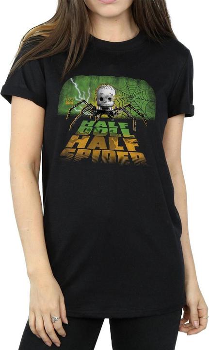 Actual product image Disney Womens/Ladies Toy Story Half Doll Half Spider Cotton Boyfriend T-Shirt (XL)