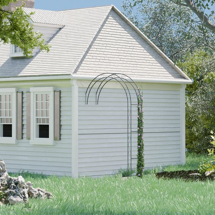Image du produit Relaxdays Arche-jardin-métal (36 cm, 130 cm)