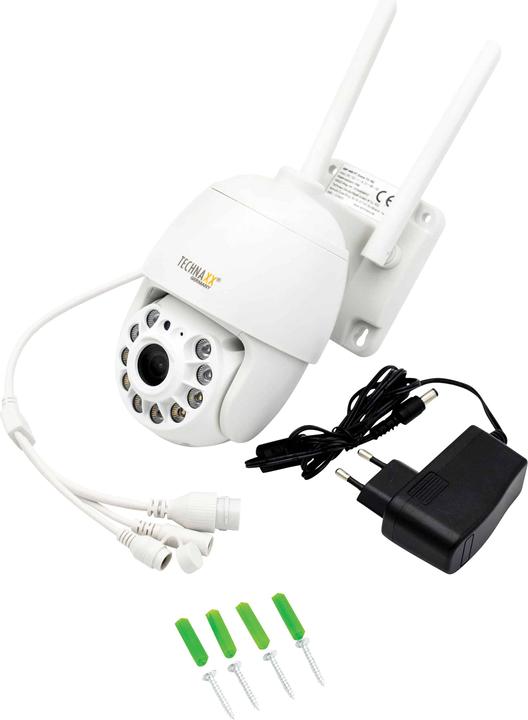 Image du produit Technaxx 3MP WIFI PT DOME CAMERA TX-192 (2304 x 1296 Pixels)