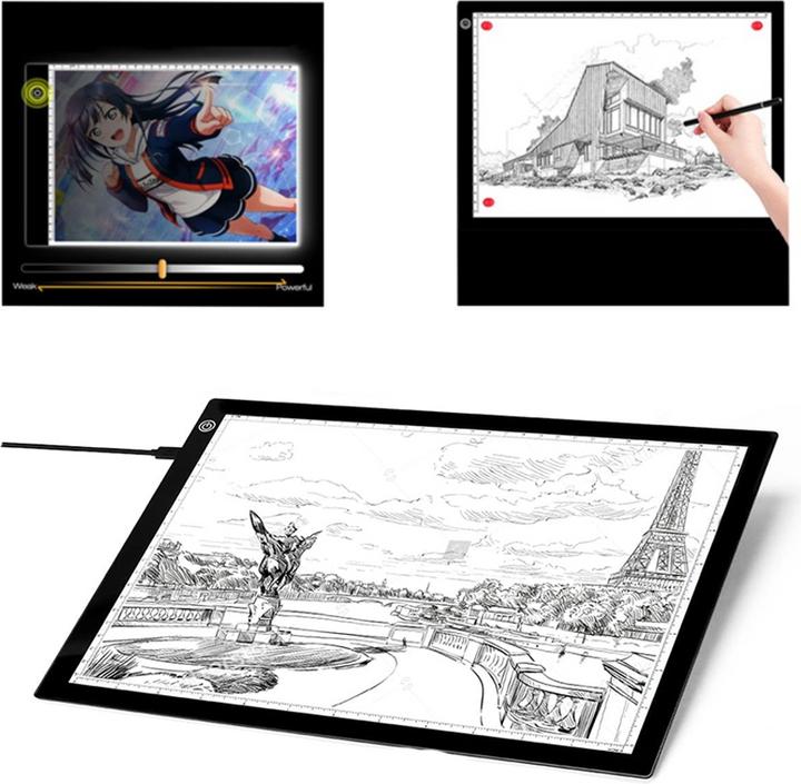 Produktbild I Am Creative LED Zeichenbrett (46 x 34 cm)