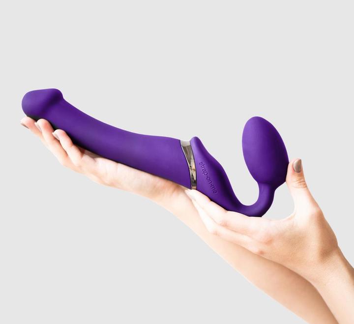 Actual product image Strap-on-me Vibrating Bendable Strap-on