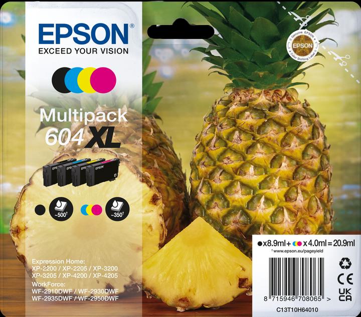 Produktbild Epson 604XL Multipack (M, BK, Y, C)