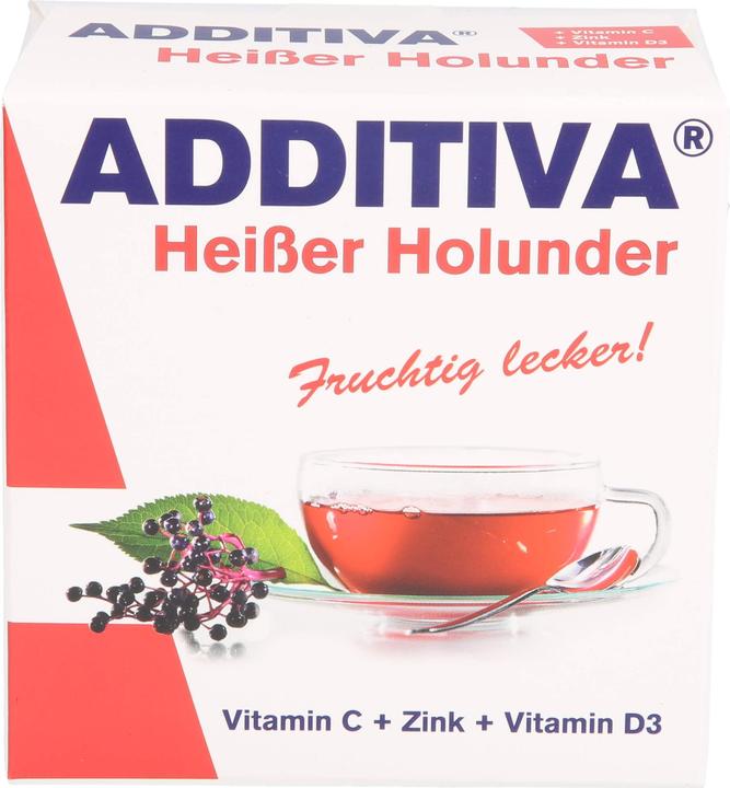 Immagine prodotto Dr. Scheffler ADDITIVA Bustine calde di sambuco, 10 pezzi. Bustine (10 Pezzo/i, Bustina, 100 g)