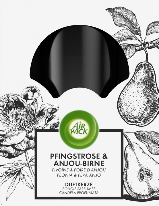 Actual product image Air Wick Deco Scented Candle Peony & Anjou Pear (220 g)