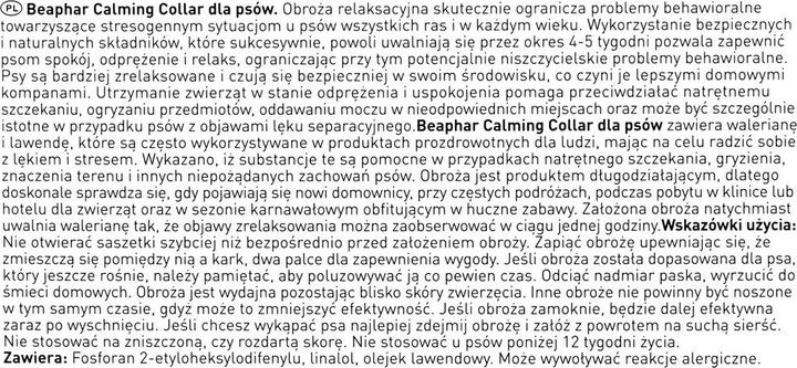Produktbild beaphar Beruhigendes Hundehalsband (Hund, Hundesport)