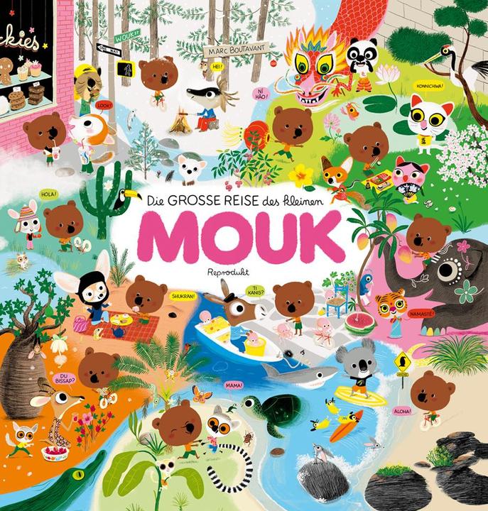 Image du produit Die grosse Reise des kleinen Mouk (Allemand, Marc Boutavant, 2014)