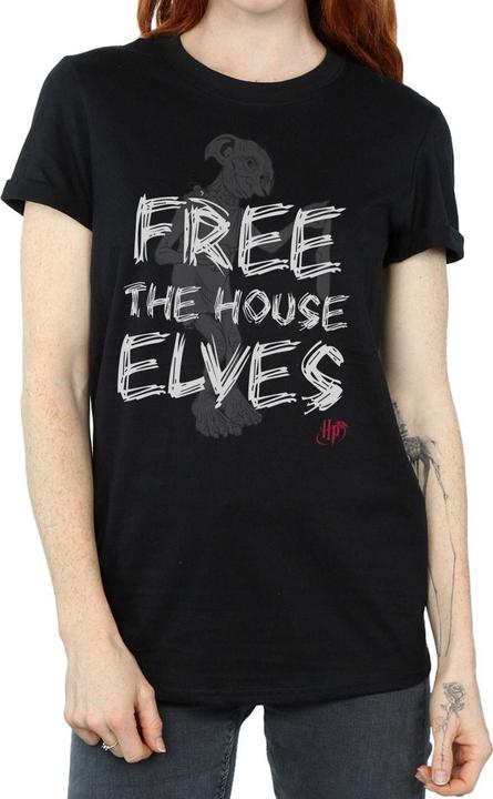 Immagine prodotto Dobby Free The House Elves Maglietta Ampia Donna (3XL)