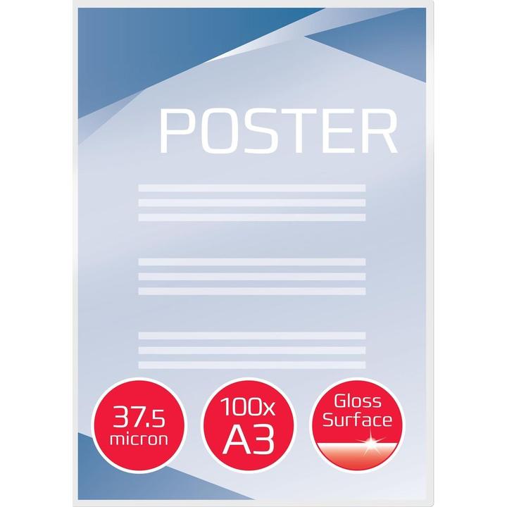 Actual product image GBC DOCUMENT POUCH - hot laminating foil pouches (A3, 200 Piece, 75 µm)