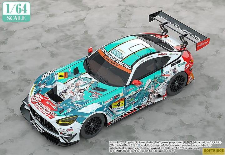 Produktbild Good Smile Company Hatsune Miku GT Project Fahrzeug 1/64 Hatsune Miku AMG 2023 Season Opening Ver. 7 cm