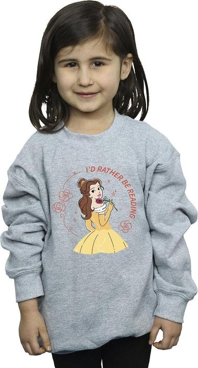 Immagine prodotto Disney Beauty And The Beast I'd Rather Be Reading Felpa Ragazze (104)