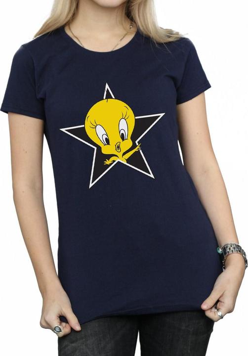 Immagine prodotto Looney Tunes Tweety Pie Star Maglietta Donna (XL)