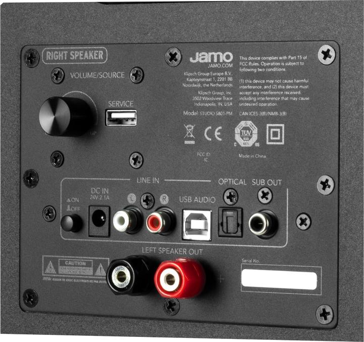 Image du produit Jamo S 801 PM (1 paire, 60 W)