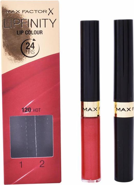 Actual product image Max Factor Lipfinity (120 Hot)