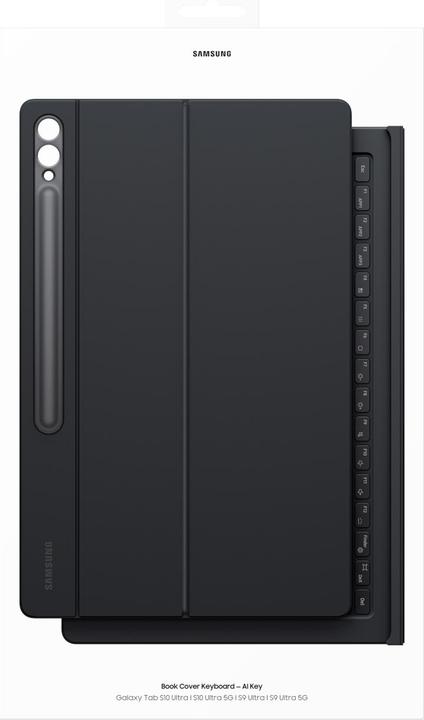 Actual product image Samsung Book Cover Keyboard Tab S10 Ultr (Galaxy Tab S10 Ultra, Galaxy Tab S9 Ultra)