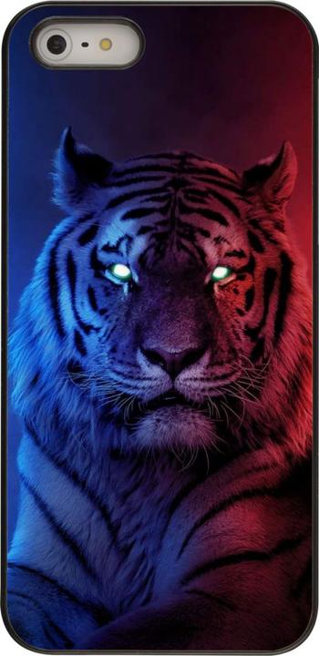 Image du produit PhoneLook Coque Tiger Blue Red (Apple iPhone 5, Apple iPhone 5s)