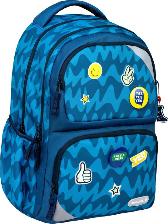 Actual product image Belmil Maxi Pack Schulrucksack mit Brustgurt 2tlg. Set " (22 l)