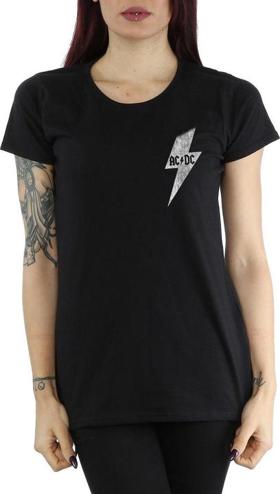 Produktbild AC/DC Small Lightning Bolt TShirt aus Baumwolle (L)