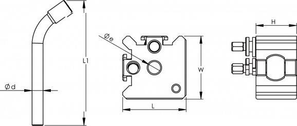Actual product image Bernardo Cantina Bernardo - Schnellwechsel-Stahlhalter Modell Bernardo Gr. 10