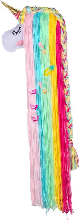 Produktbild Intirilife Einhorn Haarklammer Aufbewahrungswandteppich (1 Stk.)