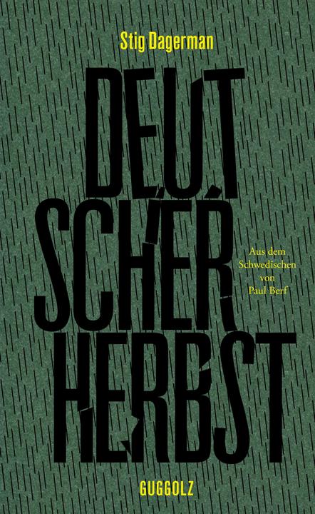 Actual product image Deutscher Herbst (German, Paul Berf, Stig Dagerman, 2021)