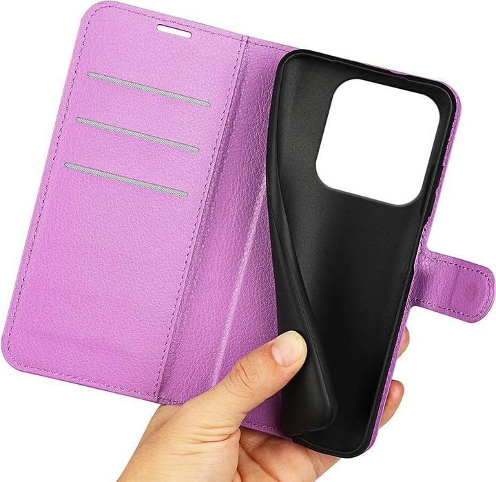 Image du produit Cover-Discount Xiaomi Redmi Note 14 5G - Leder Etui Hülle (Xiaomi Redmi Note 14 Pro 5G)