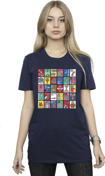 Image du produit Tom & Jerry - T-shirt GRID SQUARES - Femme (M)