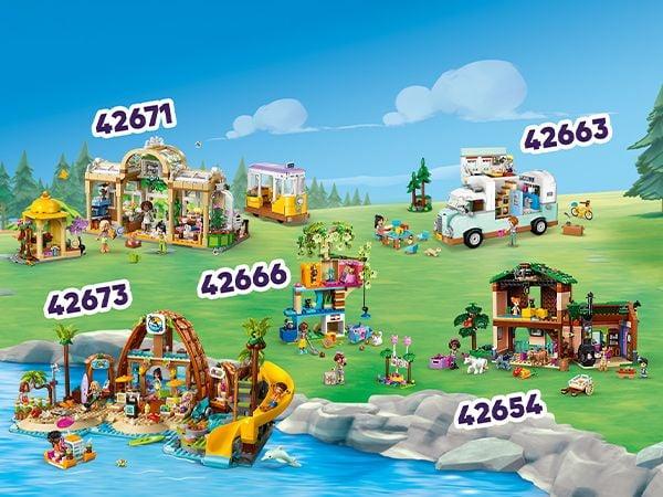 Immagine prodotto LEGO Familienurlaub im Strandresort (42673, LEGO Friends)