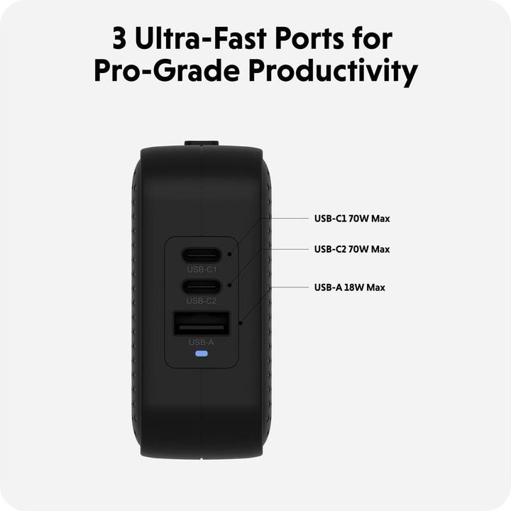 Produktbild Targus HyperJuice USB-C Charger (70 W)