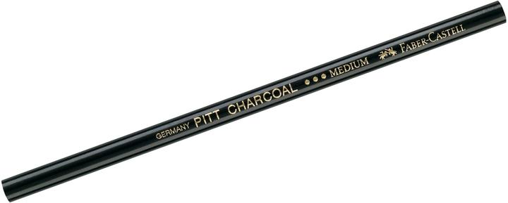 Immagine prodotto Faber-Castell Matita a carboncino nera media (M, 1 x)