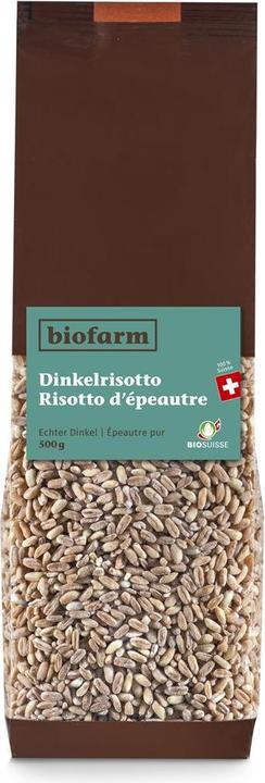 Produktbild Biofarm Buonfarro Dinkelrisotto CH Knospe (500 g)