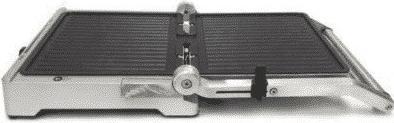 Produktbild MPM MGR-11M Elektro, Kontaktgrill, Höhenverstellbar, 180° Öffnung, Abnehmbare Antihaft-Grillplatten