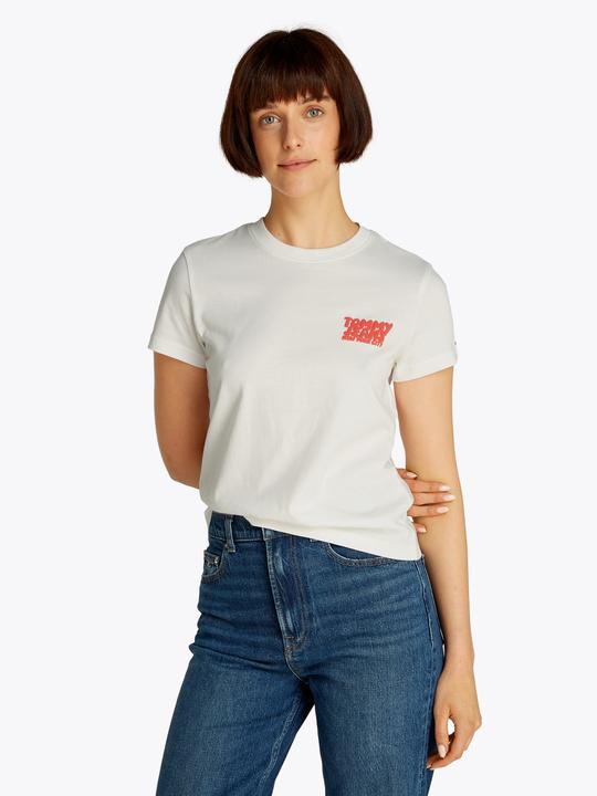 Actual product image Tommy Jeans Tjw Reg Tj Bubble Tee (L)