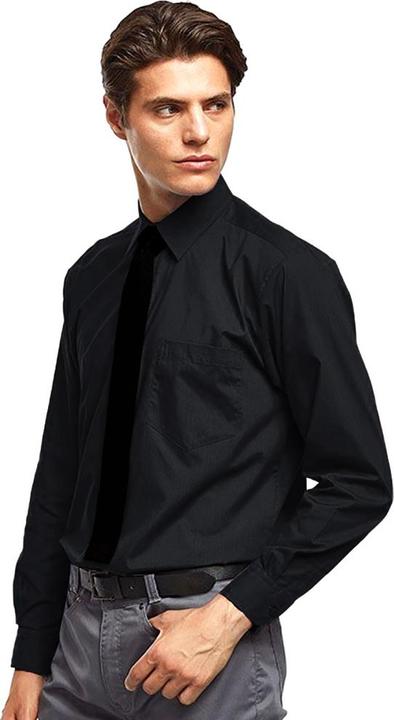 Actual product image Premier Poplin shirt Long-sleeved work shirt (44)