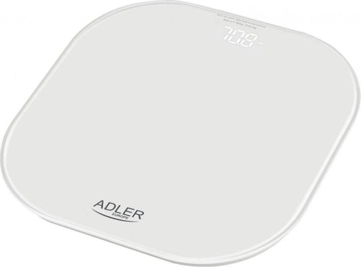 Produktbild Adler Bathroom Scale | AD 8188 | Maximum weight (capacity) 180 kg | Accuracy 100 g | White (180 kg)
