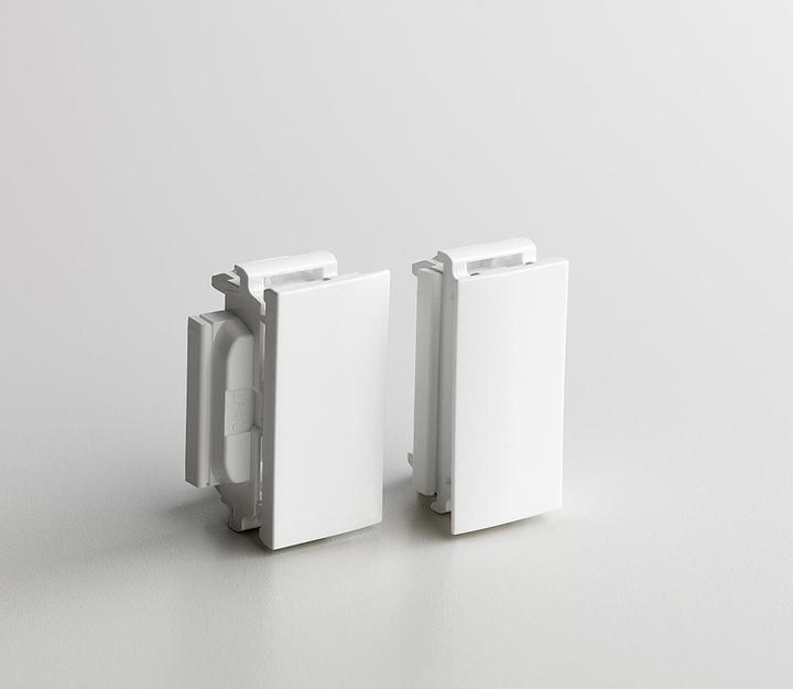 Actual product image Legrand Soluclip (1 pair)White ral 9010 Plastic