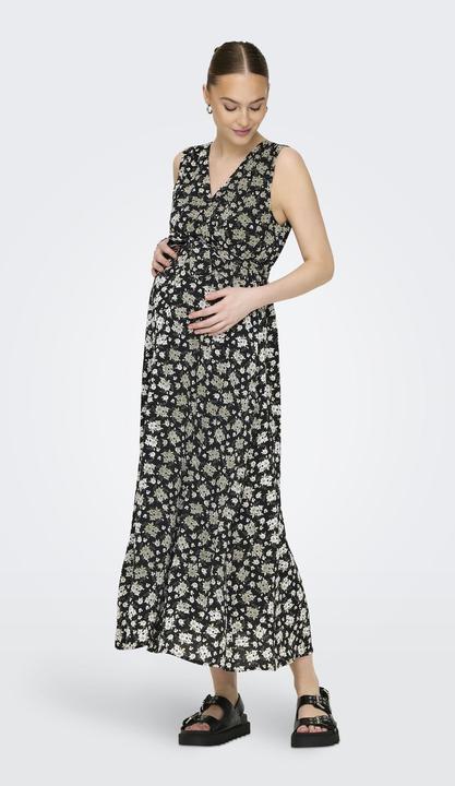 Image du produit Only Maternity Coupe normale Col en V Maternité Robe longue (XXL)