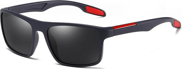 Techsuit - Sunglasses Polarised TR90 (MM101) - UV Protection - Matte Blue / Red